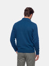 Cardigan Uomo Zip Intera in Lana Merinos