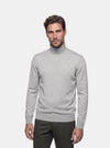 Maglione Uomo Collo Alto in Lana Merinos