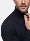 Maglione Uomo Collo Alto in Lana Merinos