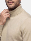 Maglione Uomo Collo Alto in Lana Merinos