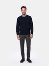 Maglione Uomo Girocollo in Lana e Cashmere