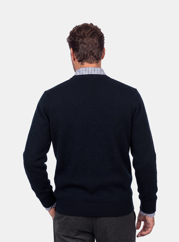Maglione Uomo Girocollo in Lana e Cashmere