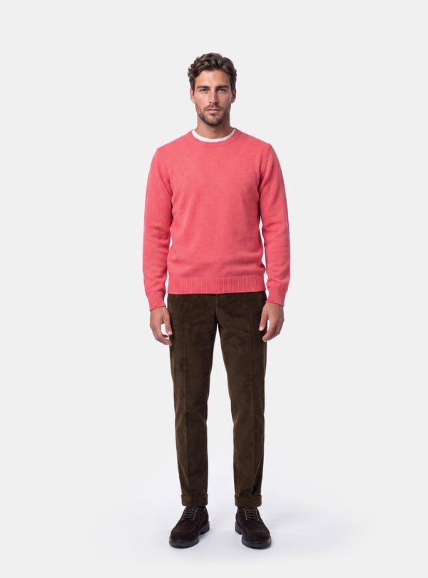 Maglione Uomo Girocollo in Lana e Cashmere