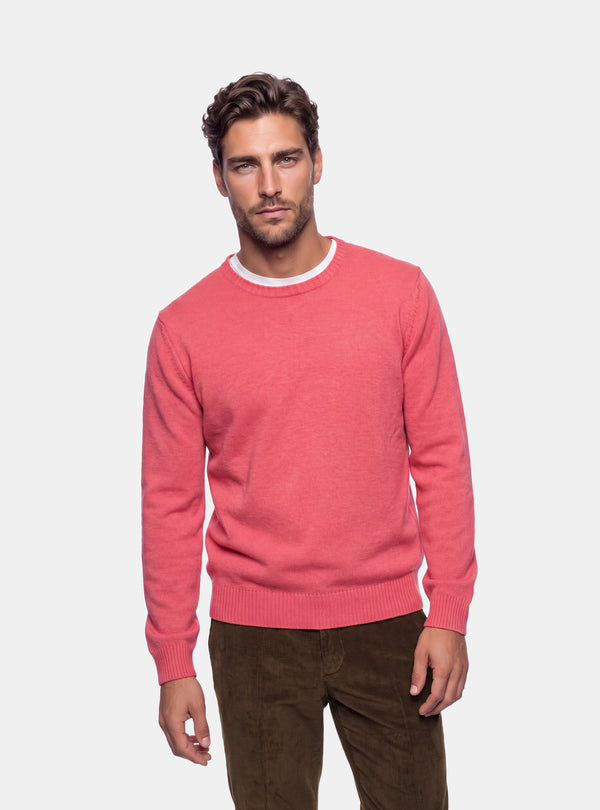 Maglione Uomo Girocollo in Lana e Cashmere