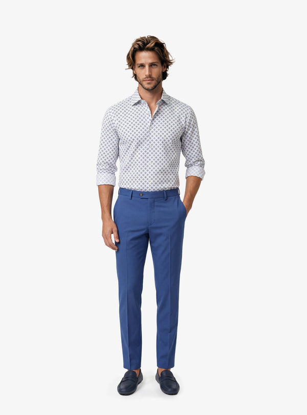 Pantalone Uomo Tinta Unita in Cotone
