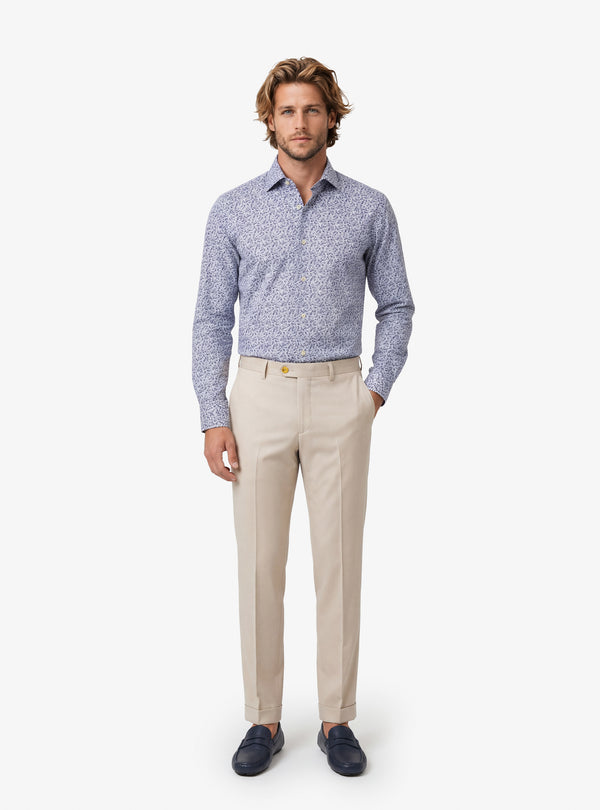Pantalone Uomo Tinta Unita in Cotone
