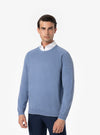 Maglia a Girocollo in misto Cashmere - Porto