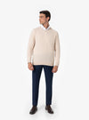 Maglia a Girocollo in misto Cashmere - Porto