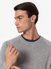 Maglia a Girocollo in misto Cashmere - Porto