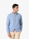 Capriolo – Maglia Uomo Zip Intera in Lana e Cashmere