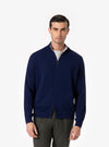 Capriolo – Maglia Uomo Zip Intera in Lana e Cashmere
