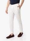 Linen trousers with pleats - Elegant Comfort