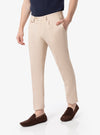 Pantalone in lino con pences - Comfort Elegante