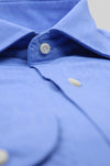 French collar shirt with thread weave - Samuel