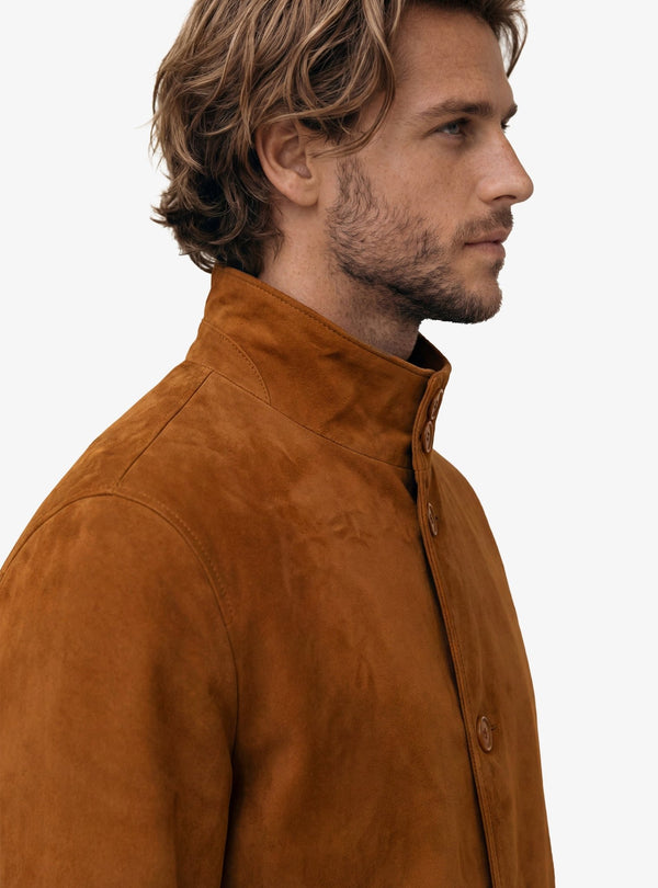 Bomber Uomo Bottoni Camoscio - Fusaro Antonio dal 1893 - Fusaro Antonio