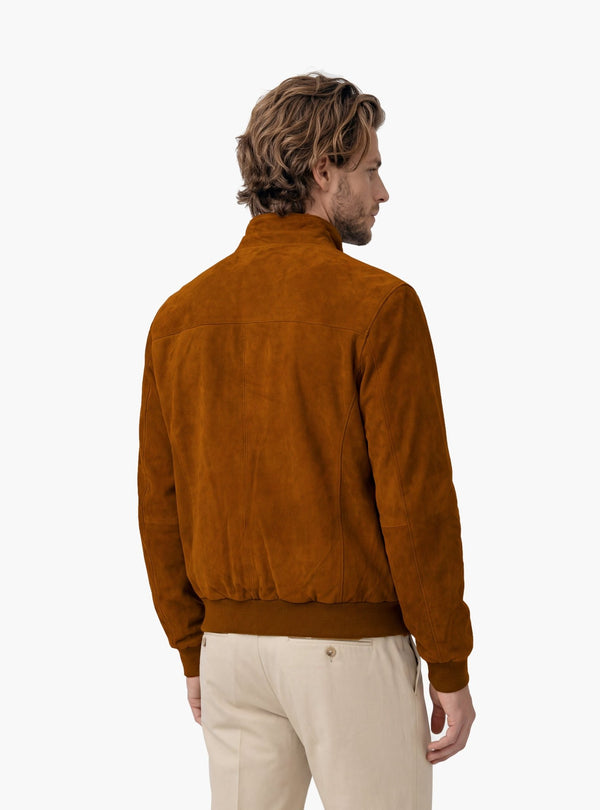 Bomber Uomo Bottoni Camoscio - Fusaro Antonio dal 1893 - Fusaro Antonio