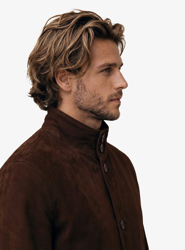 Bomber Uomo Bottoni Camoscio - Fusaro Antonio dal 1893 - Fusaro Antonio