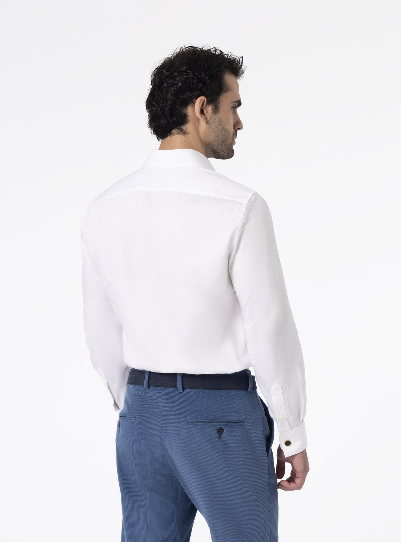 Camicia in Cotone Polso Gemelli Harperley – Fusaro Antonio dal