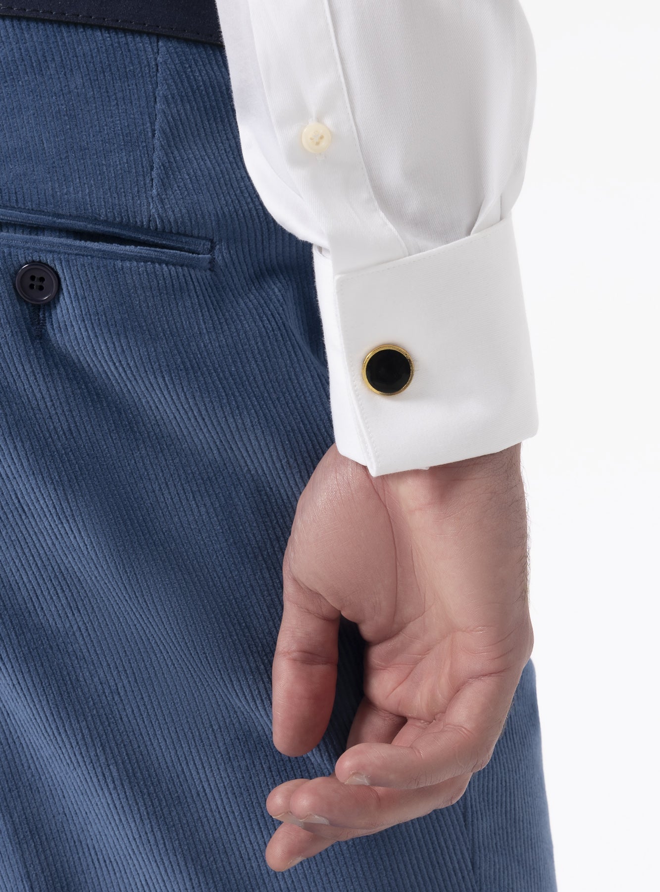 Camicia Gemelli Da Polso Sposo Polsino Gemelli Camicia Blu Camicia