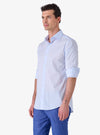 Camicia Slim - Fit Button Down in Cotone Elastic - Tony - Fusaro Antonio dal 1893 - Fusaro Antonio