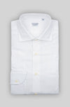 Camicia Slim - Fit Button Down in Cotone Elastic - Tony - Fusaro Antonio dal 1893 - Fusaro Antonio