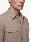 Camicia Uomo Bowling in Lino e Cotone - Fusaro Antonio dal 1893 - Fusaro Antonio