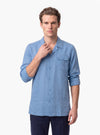 Camicia Uomo Bowling in Lino e Cotone - Fusaro Antonio dal 1893 - Fusaro Antonio