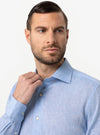 Camicia Uomo Collo Francese Regular in Lino - Cotone Primavera/Estate - Fusaro Antonio dal 1893 - Fusaro Antonio