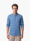 Camicia Uomo Coreana in Lino e Cotone - Fusaro Antonio dal 1893 - Fusaro Antonio