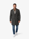 Cappotto Uomo Monopetto con Pettorina in Misto Lana - Fusaro Antonio dal 1893 - Fusaro Antonio