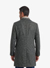 Cappotto Uomo Monopetto con Pettorina in Misto Lana - Fusaro Antonio dal 1893 - Fusaro Antonio