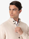 Cardigan a Collo Alto in Cashmere - Mumbai - Fusaro Antonio dal 1893 - Fusaro Antonio