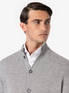 Cardigan a Collo Alto in Cashmere - Mumbai - Fusaro Antonio dal 1893 - Fusaro Antonio