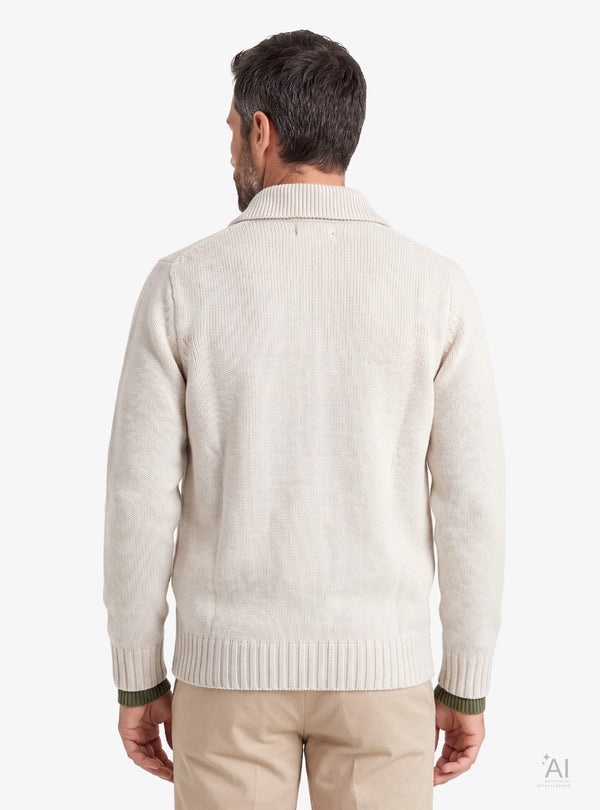 Cardigan Camicia Uomo in Misto Lana - Fusaro Antonio dal 1893 - Fusaro Antonio