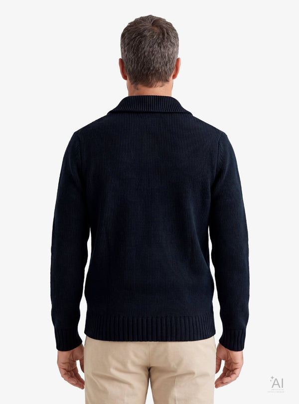 Cardigan Camicia Uomo in Misto Lana - Fusaro Antonio dal 1893 - Fusaro Antonio