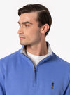 Cilento – Felpa Uomo Mezza Zip in Cotone Interlock - Fusaro Antonio dal 1893 - Fusaro Antonio