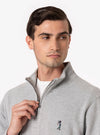 Cilento – Felpa Uomo Mezza Zip in Cotone Interlock - Fusaro Antonio dal 1893 - Fusaro Antonio