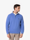 Cilento – Felpa Uomo Mezza Zip in Cotone Interlock - Fusaro Antonio dal 1893 - Fusaro Antonio