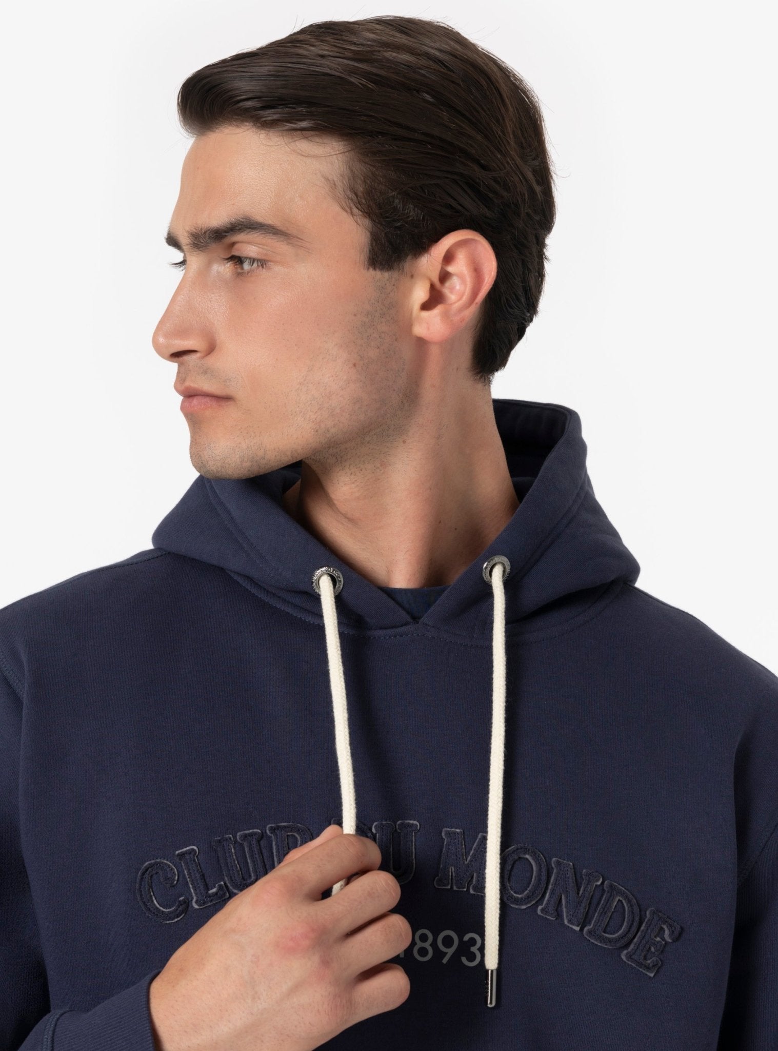 Felpa Highest Felpe Cotton Silk Hooded Sweatshirt New York