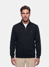 Felpa Uomo Mezza Zip in Cotone - Fusaro Antonio dal 1893 - Fusaro Antonio