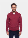 Felpa Uomo Mezza Zip in Cotone - Fusaro Antonio dal 1893 - Fusaro Antonio