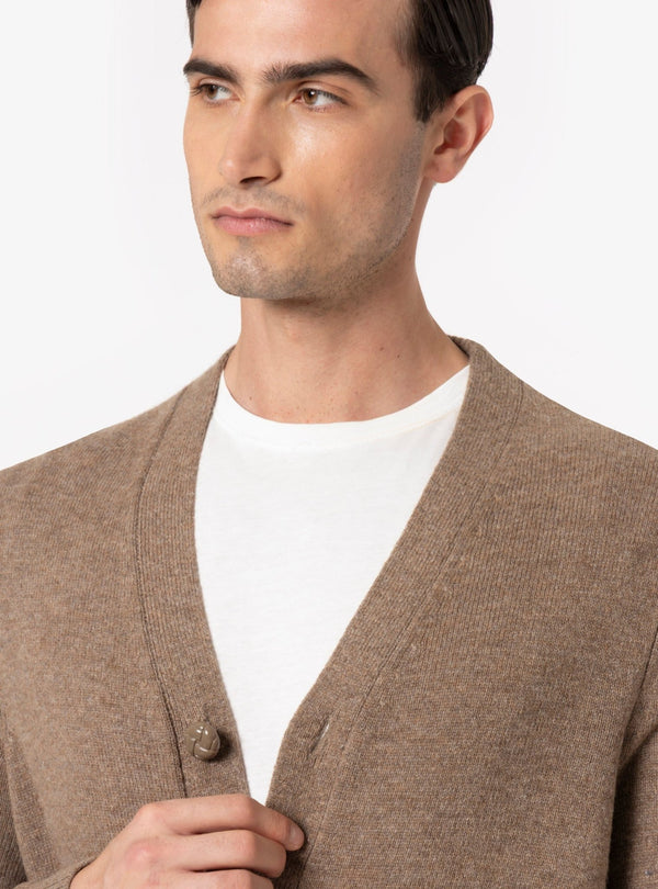 Forio – Cardigan Uomo in Misto Lana con Bottoni - Fusaro Antonio dal 1893 - Fusaro Antonio
