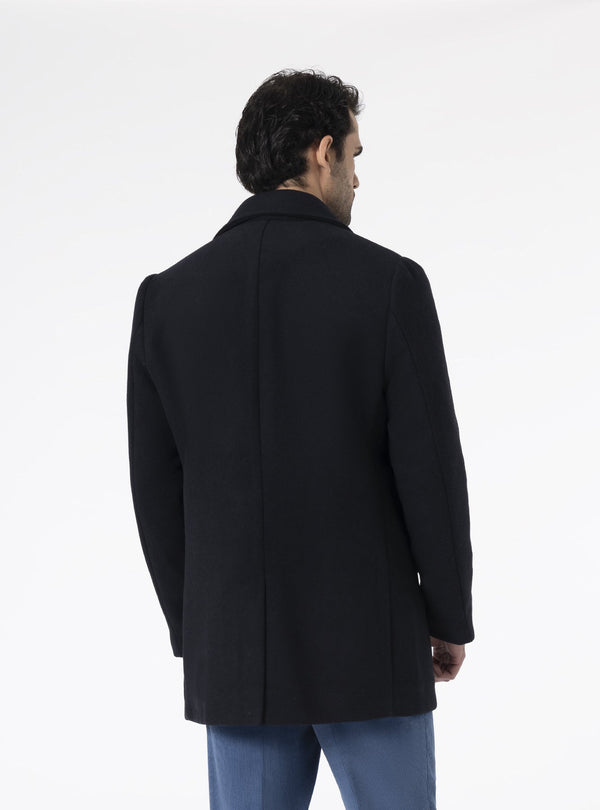 Giacca Marinaio Uomo in Misto Lana Regular Fit - Fusaro Antonio dal 1893 - Fusaro Antonio