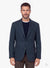 Giacca uomo monopetto twill con bavero impunturato grigio - Fusaro Antonio dal 1893 - Fusaro Antonio