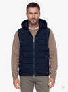 Gilet uomo imbottito con zip frontale e tasche laterali - Fusaro Antonio dal 1893 - Fusaro Antonio