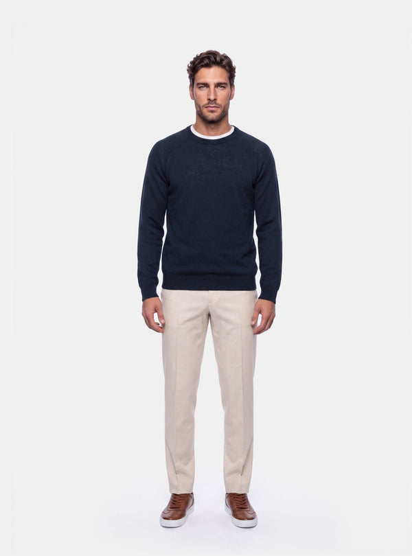 Girocollo Uomo in Lana e Cashmere - Fusaro Antonio dal 1893 - Fusaro Antonio
