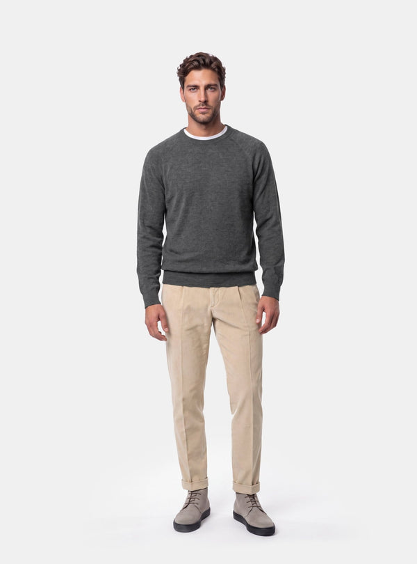Girocollo Uomo in Lana e Cashmere - Fusaro Antonio dal 1893 - Fusaro Antonio