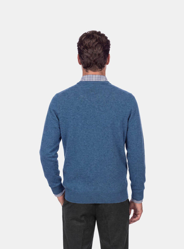 Girocollo Uomo in Lana e Cashmere - Fusaro Antonio dal 1893 - Fusaro Antonio