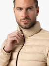 Giubbino Piumino Uomo Nylon Ultraleggero Beige, Navy e Nero Primavera/Estate - Fusaro Antonio dal 1893 - Fusaro Antonio