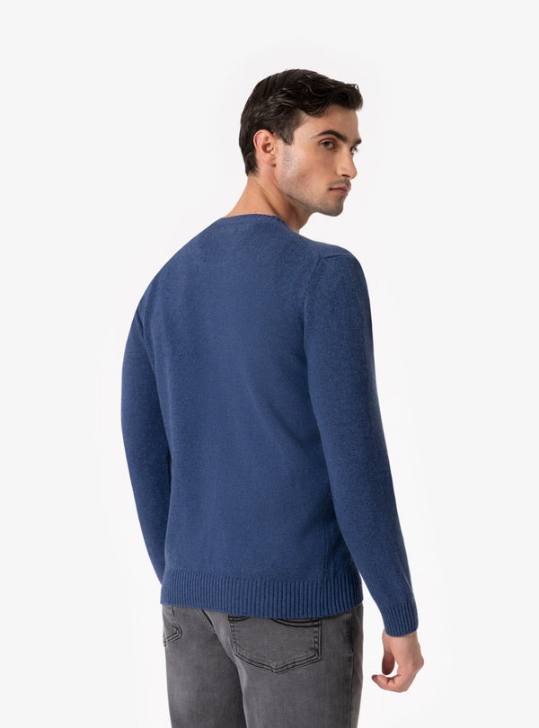 Laurino – Maglia Uomo Girocollo in Lana e Cashmere - Fusaro Antonio dal 1893 - Fusaro Antonio